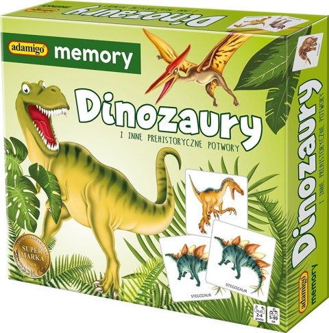 Adamigo Gra Memory Dinozaury