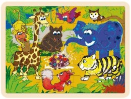 Brimarex Puzzle drewniane Dżungla 35 elementów TOP BRIGHT