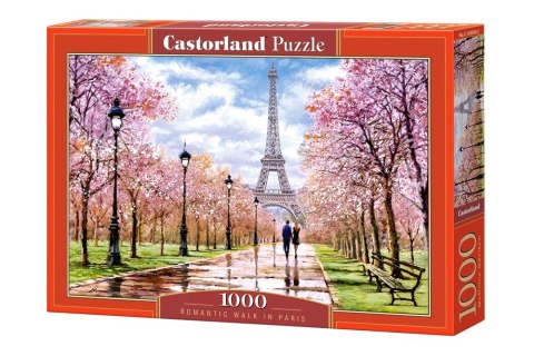 Castor Puzzle 1000 elementów - Romantyczny spacer po Paryżu