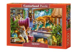 Castor Puzzle 3000 elementów - Tygrysy wracają do życia