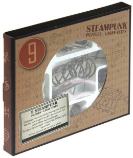 EUREKA 3D Gra Łamigłówka Puzzle Mania Steampunk Brązowy 9 szt.