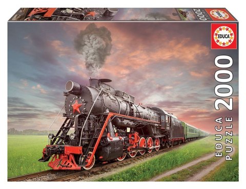 Educa Puzzle 2000 elementów Soviet Train