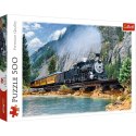 Trefl Puzzle 500 elementów Pociąg