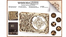 Wooden City Puzzle 3D Obraz mechaniczny