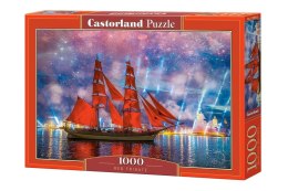 Castor Puzzle 1000 elementów Czerwona fregata