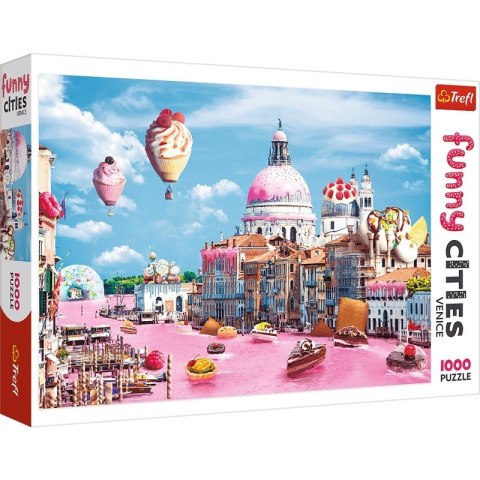 Trefl Puzzle 1000 elementów Slodycze w Wenecji