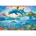 Trefl Puzzle 1500 elementów Rodzina delfinów