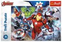 Trefl Puzzle 200 elementów Waleczni Avengersi