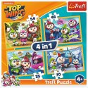 Trefl Puzzle 4w1 Ptasia Akademia