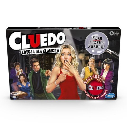 Hasbro Gra Cluedo Edycja dla Kłamców