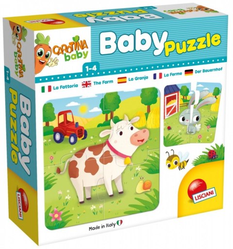 Lisciani Carotina Baby Puzzle farma