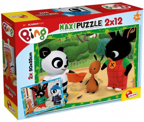 Lisciani Puzzle maxi 2 x 12 elementów Bing