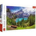 Trefl Puzzle 1500 elementów Jezioro Oeschinen, Alpy