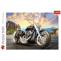 Trefl Puzzle 500 elementów Czarny motocykl