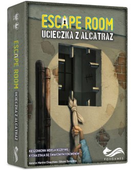 FoxGames Gra Escape Room Ucieczka z Alcatraz gra planszowa