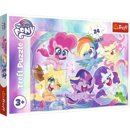 Trefl Puzzle 24 MAXI elementy Przyjaźń kucyków pony