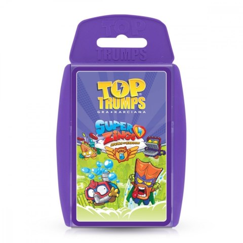 Winning Moves Gra Top Trumps Super Zings Seria 5