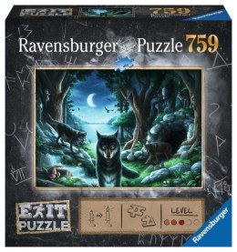 Ravensburger Polska Puzzle 759 elementów EXIT Wilk