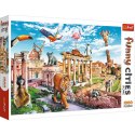 Trefl Puzzle 1000 elementów Funny Cities Dziki Rzym