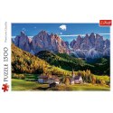 Trefl Puzzle 1500 elementów Dolina Val di Funes Dolomity Włochy