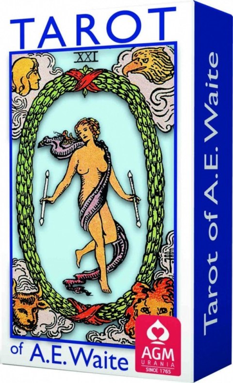 Cartamundi Karty Tarot A E Waite Tarot ST Blue E