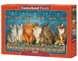 Castor Puzzle 500 elementów Cat Aristocracy