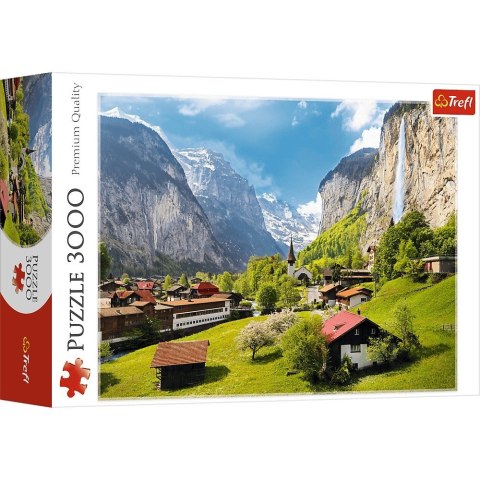 Trefl Puzzle 3000 elementów Lauterbrunnen Szwajcaria