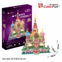 Cubic Fun Puzzle 3D LED Katedra Św. Bazylego