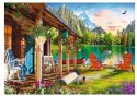 Trefl Puzzle 500 elementów Domek w górach