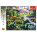 Trefl Puzzle 200 elementów Drapieżne dinozaury