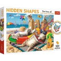 Trefl Puzzle Hidden Shapes Kocie wakacje