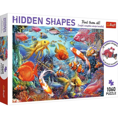 Trefl Puzzle Hidden Shapes Podwodne życie