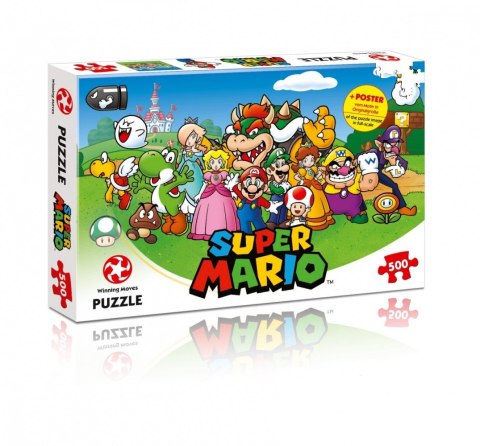 Winning Moves Puzzle Mario i Przyjaciele 500 elementów