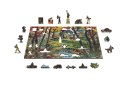 Wooden City Puzzle drewniane 3D Domek w lesie A cottage in the woods M