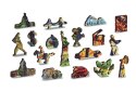 Wooden City Puzzle drewniane 3D Domek w lesie A cottage in the woods M