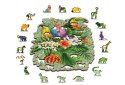 Wooden City Puzzle drewniane 3D Ptaki tropikalne Tropical birds L