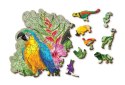 Wooden City Puzzle drewniane 3D Ptaki tropikalne Tropical birds L