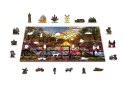 Wooden City Puzzle drewniane 3D Rowery w Amsterdamie Bicycles of Amsterdam L