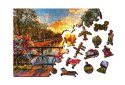 Wooden City Puzzle drewniane 3D Rowery w Amsterdamie Bicycles of Amsterdam L