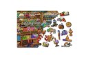 Wooden City Puzzle drewniane 3D Słodki świat Candy adventures M