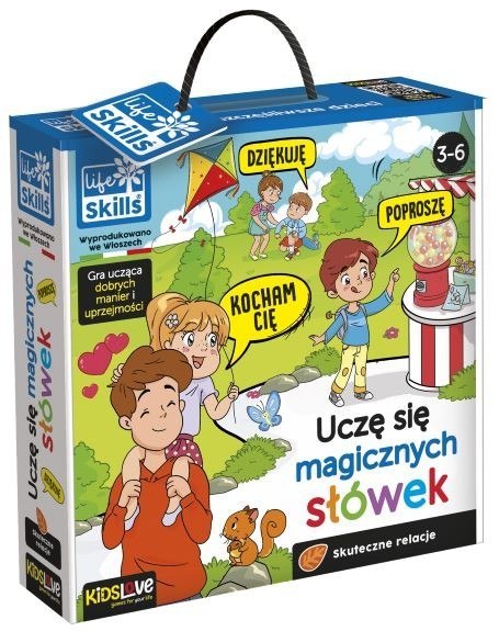 Lisciani Gra Life Skills Uczę się magicznych słówek