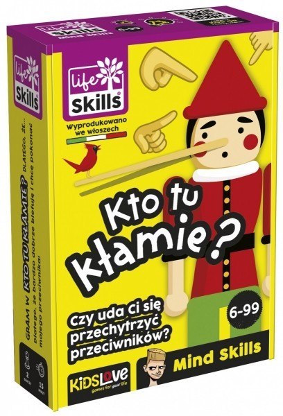 Lisciani Gra Mind Skills Kto tu kłamie?