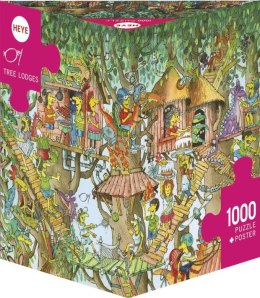 Heye Puzzle 1000 elementów Domki na drzewie