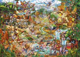 Heye Puzzle 2000 elementów Egzotyczne safari