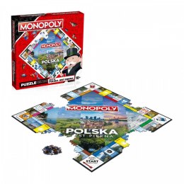 Winning Moves Puzzle 1000 elementów Monopoly Polska jest piękna