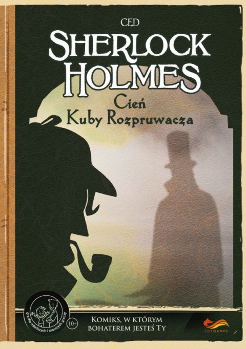 FoxGames Gra Komiks Sherlock Holmes Cień Kuby Rozpruwacza