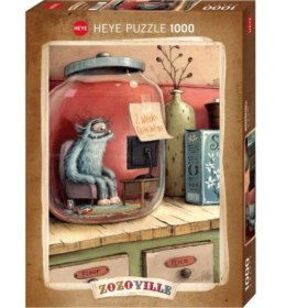 Heye Puzzle 1000 elementów Zozoville Kwarantanna