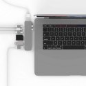 HyperDrive Stacja dokująca PRO 8-in-2 USB-C HUB, 4K HDMI, mini DP, 2x USB-A, USB-C Szara