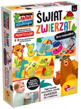 Lisciani Gra Montessori Świat zwierząt