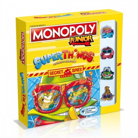 Winning Moves Gra Monopoly Junior' Super Things